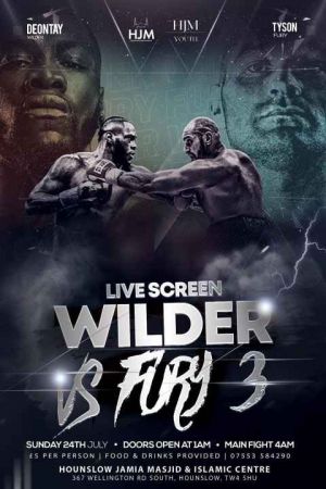 Deontay Wilder vs Tyson Fury